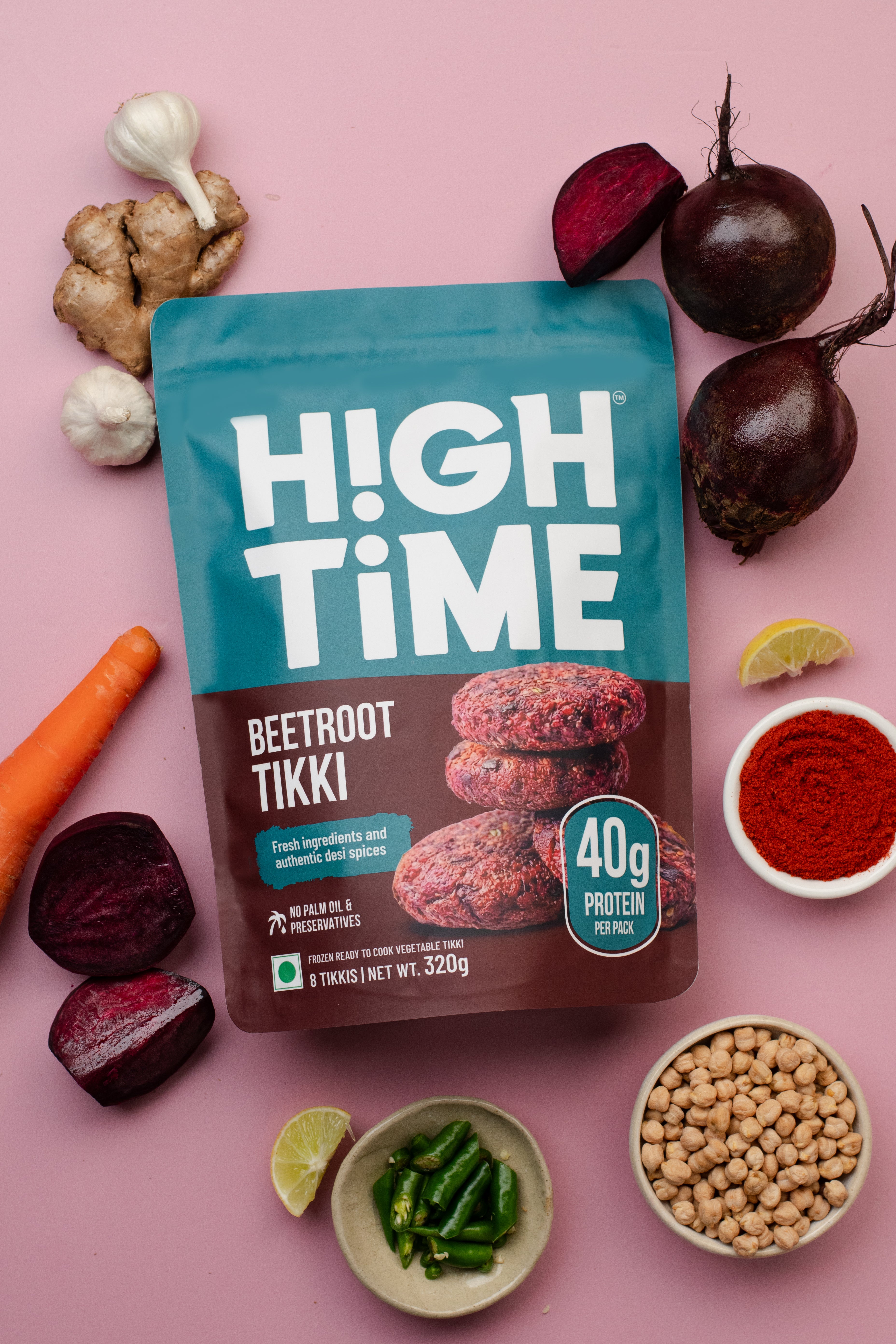 Beetroot Tikki