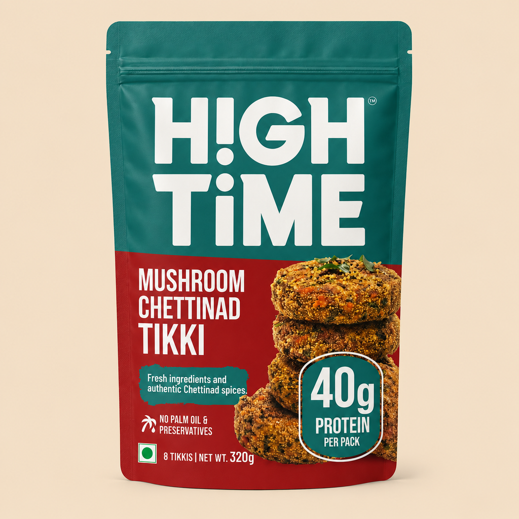 Mushroom Chettinad Tikki
