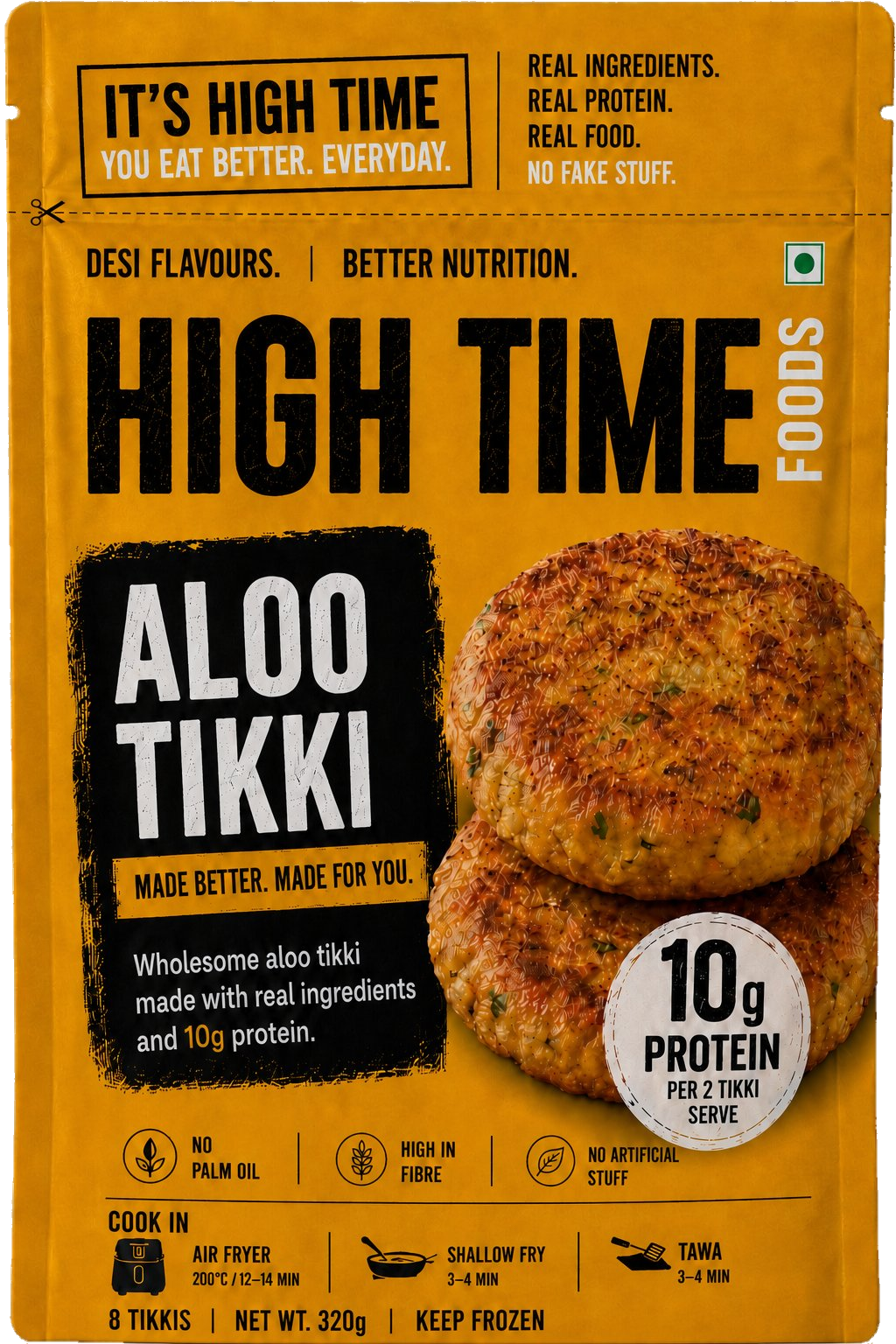 High Time Foods Aloo Tikki